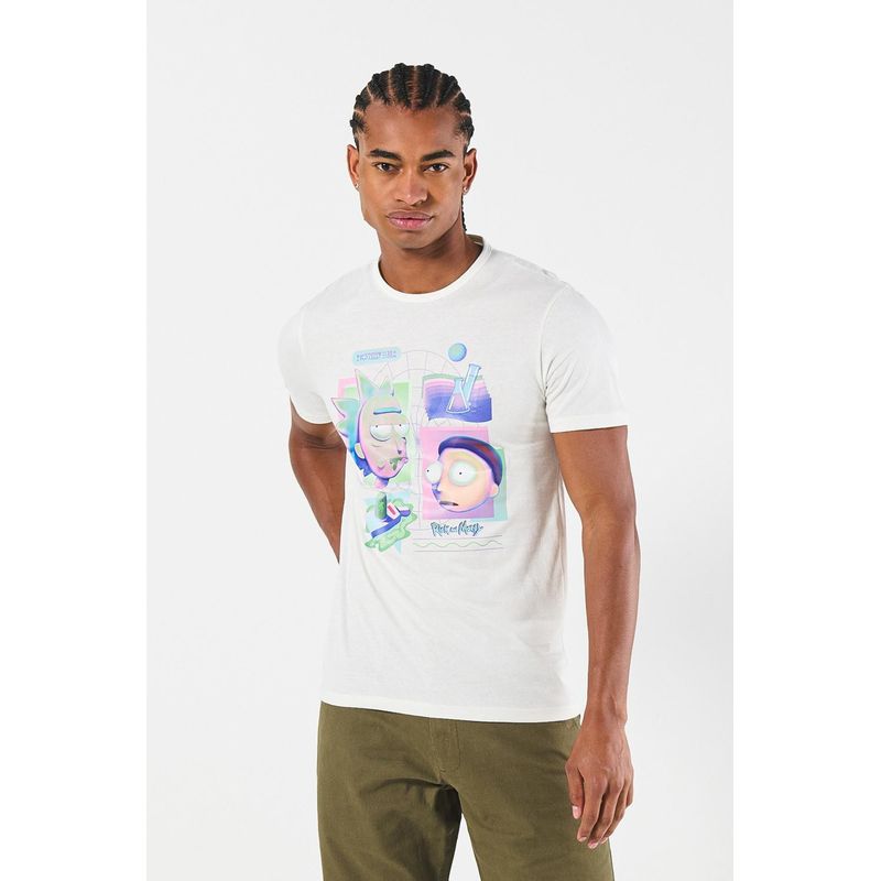 KOAJ - KOAJ Camiseta oversize manga corta de Rick and Morty HOMBRE