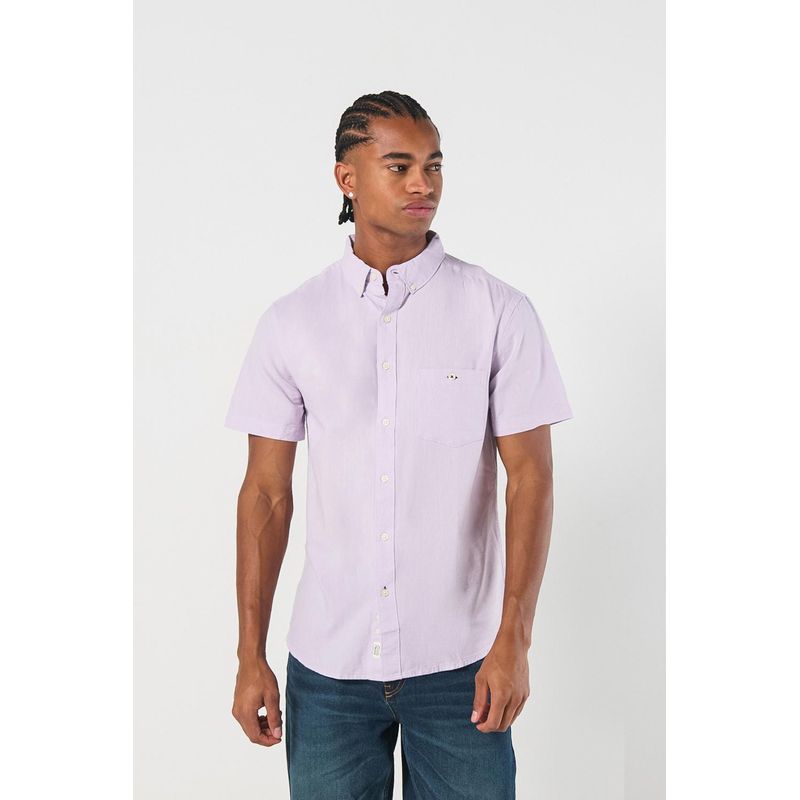 KOAJ - KOAJ Camisa con cuello button down, manga corta con colores so HOMBRE