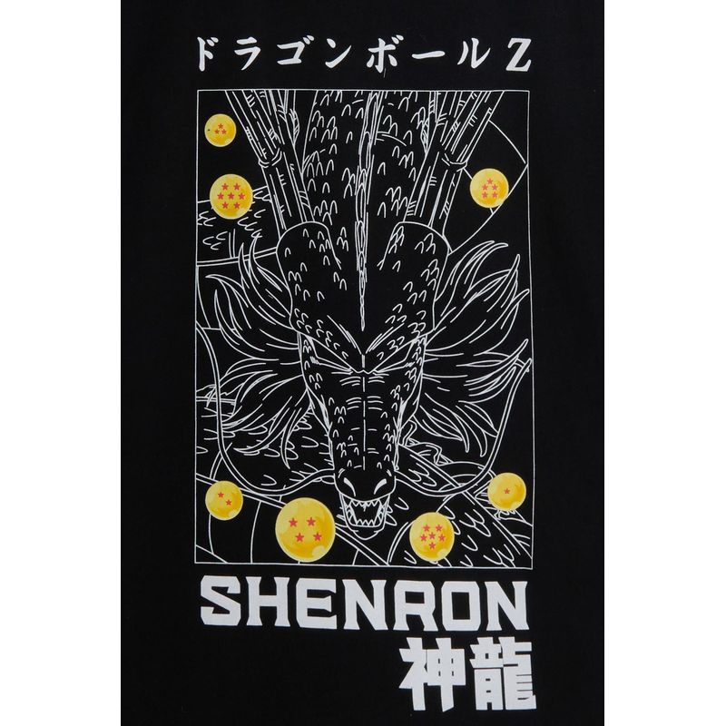 KOAJ - KOAJ Camiseta teens manga corta negro con estampado Dragon Bal HOMBRE