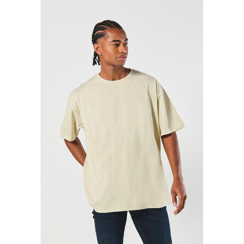 KOAJ - KOAJ Camsieta oversize manga corta en jersey con estampación t HOMBRE