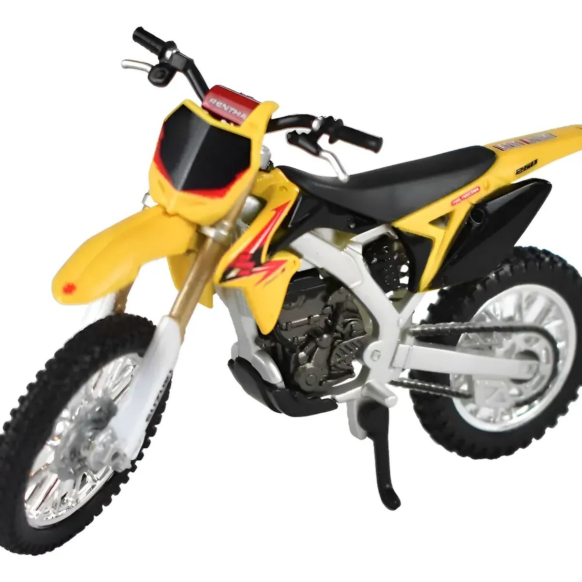 JUGANDO Y EDUCANDO - Moto De Colección Suzuki Rmz 450 1/18 Die Cast Bburago Original