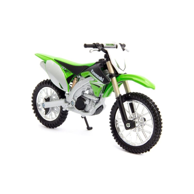 JUGANDO Y EDUCANDO - Moto De Colección Kawasaki Kx 450f Escala 118 Bburago Original