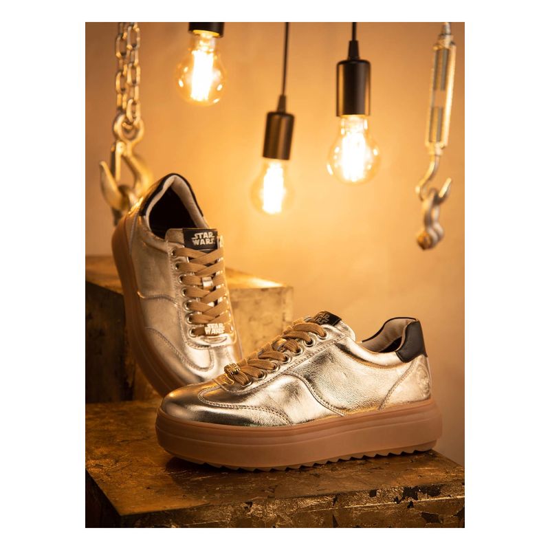 HUSH PUPPIES - Tenis Mujer HUSH PUPPIES C-3PO-W Dorado HUSH PUPPIES