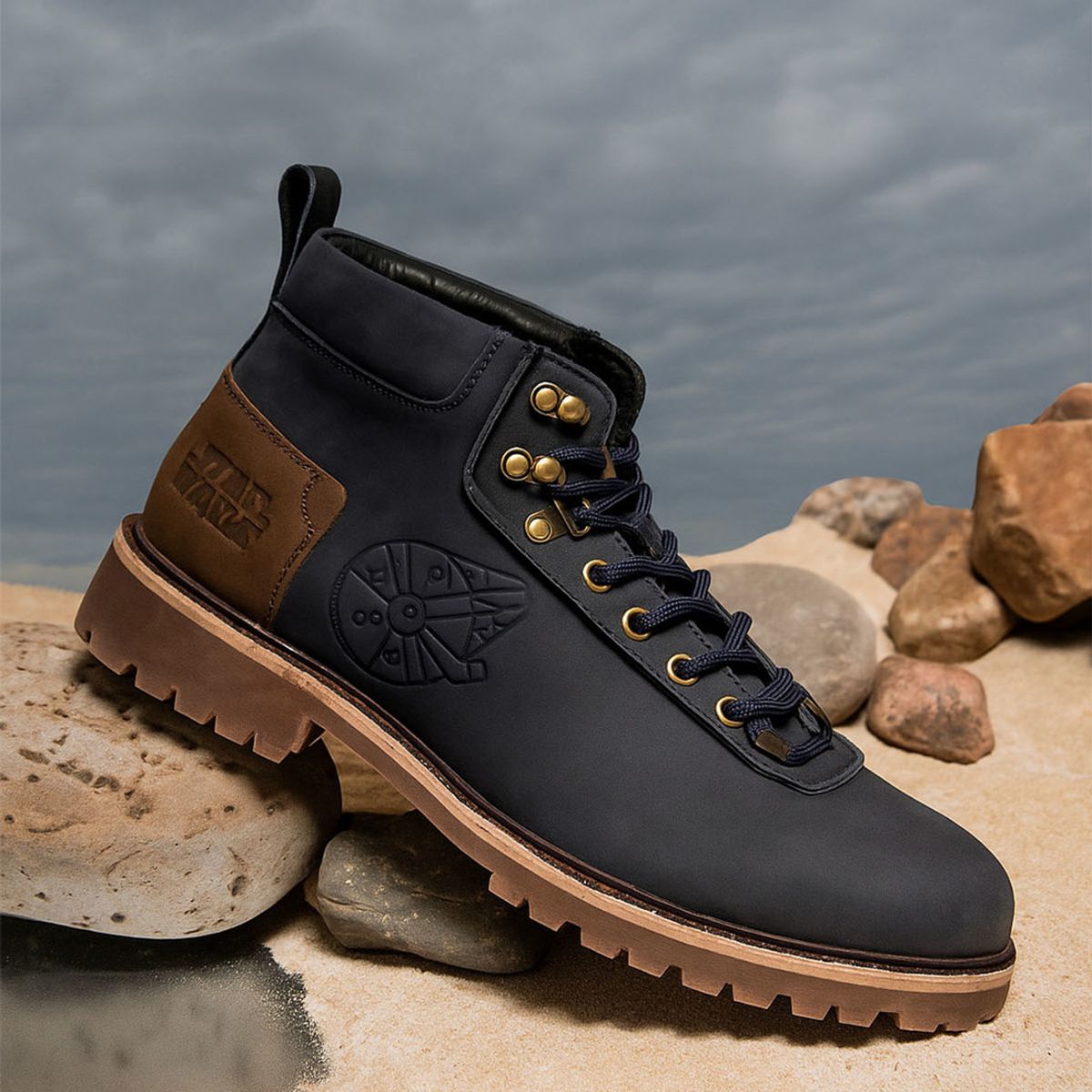 HUSH PUPPIES - Botin Hombre HUSH PUPPIES HAN SOLO-M Azul HUSH PUPPIES