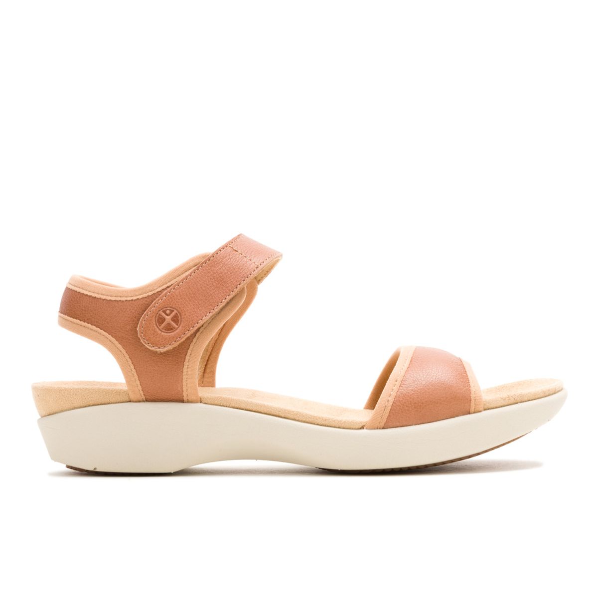 HUSH PUPPIES - Sandalia Mujer HUSH PUPPIES DORRI QTR STRAP Tan HUSH PUPPIES