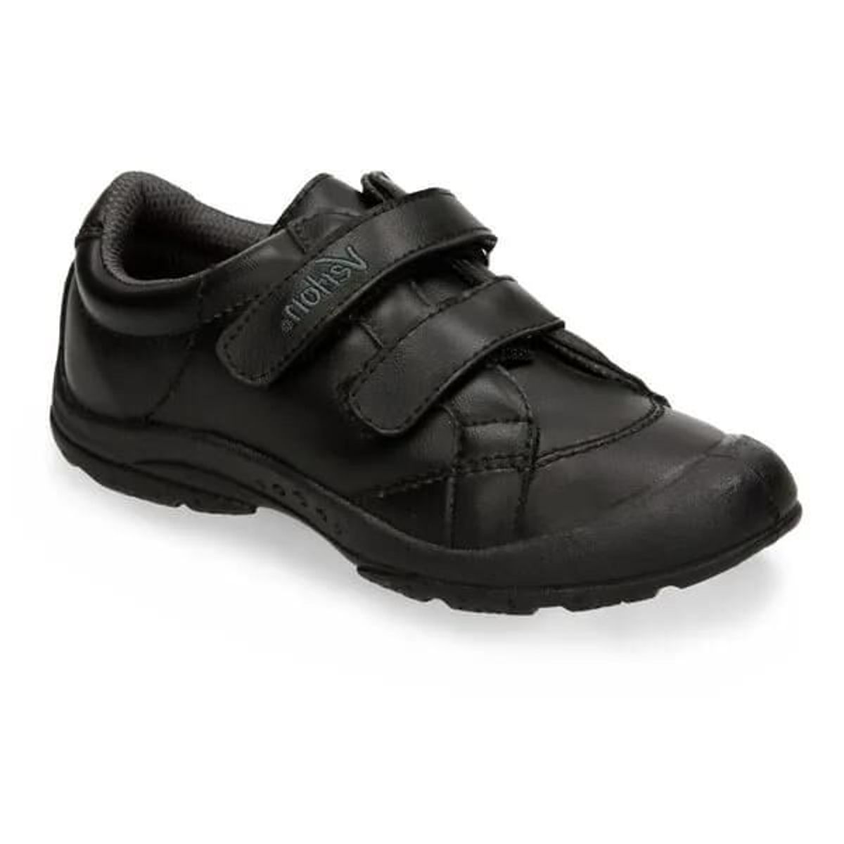 VERLON - Tenis Escolares Para Niño Verlon Negro Juanito Velcro V Kids School