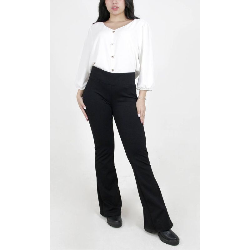 L Y H - Leggins Para Mujer Negro Marca L&H