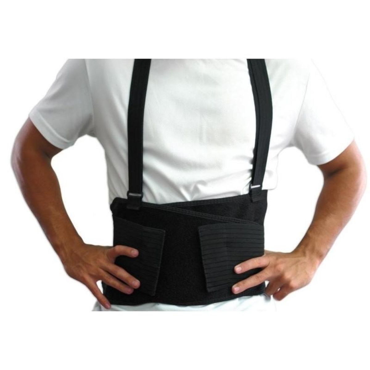 GENERICO - CINTURON DE SEGURIDAD INDUSTRIAL ECONOMICO TALLA M