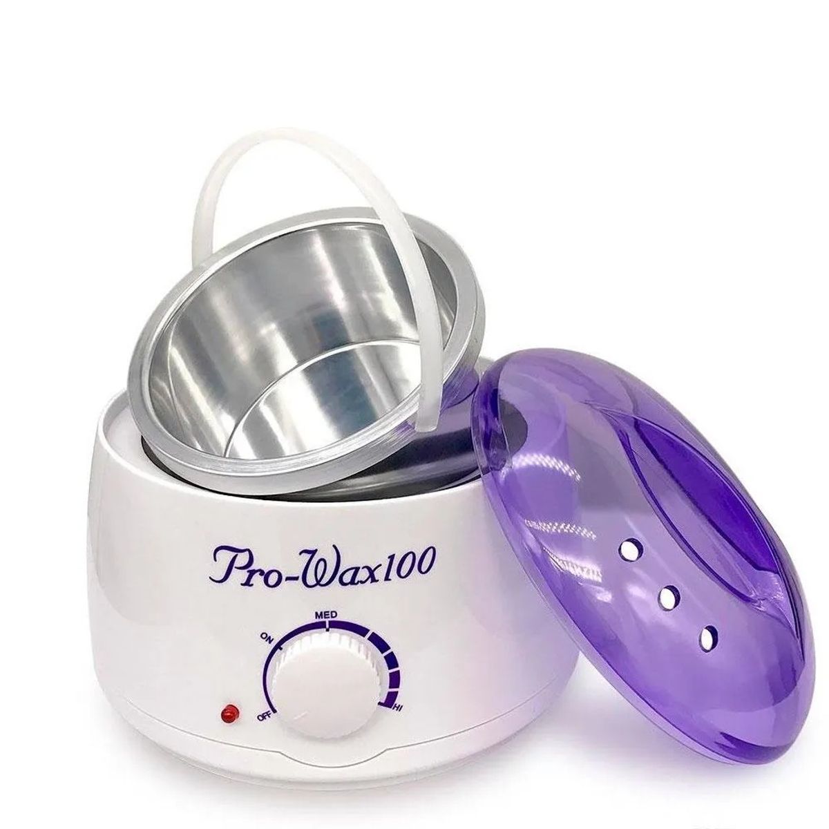 GENERICO - Olla Para Cera Depilatoria + Perlas Cera + Aplicador 110V