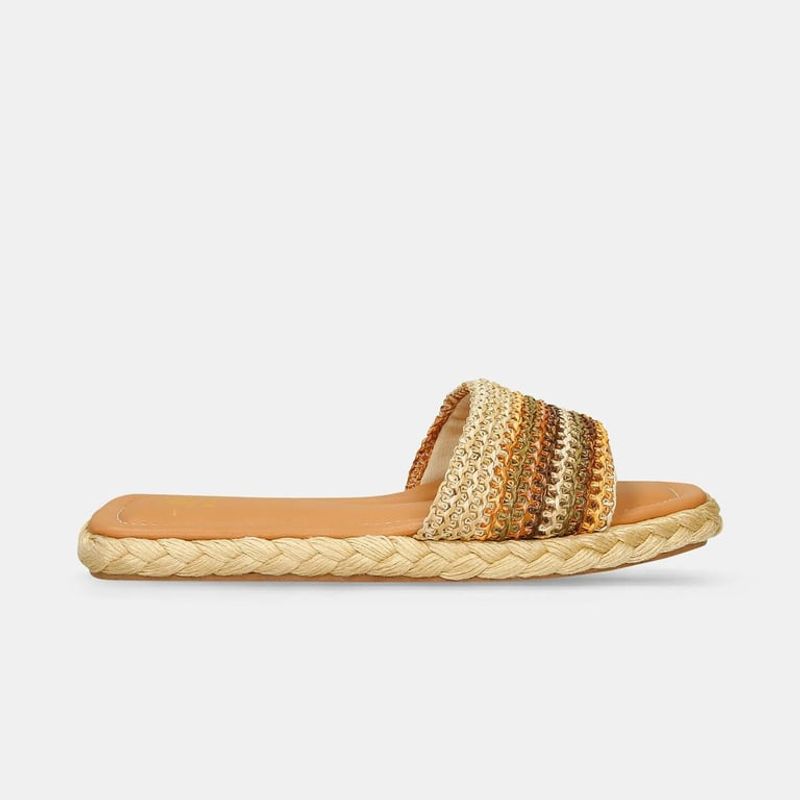 BATA - Sandalias Para Mujer Bata Dorado Jaquilyn