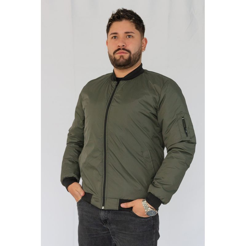 GENERICO - chaqueta hombre piloto impermeable y acolchada