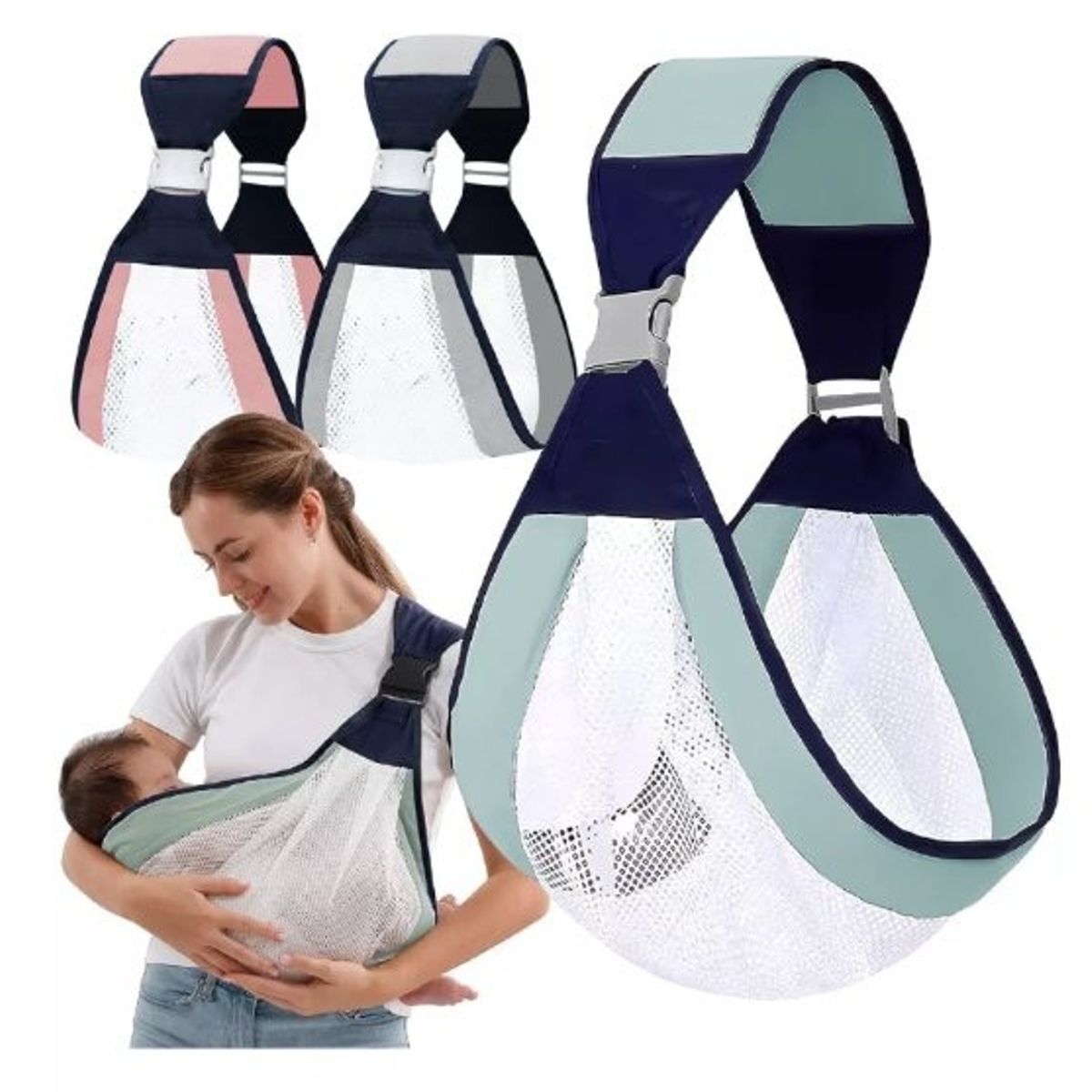 GENERICO - Cargador Fular Soporte Porta Bebes
