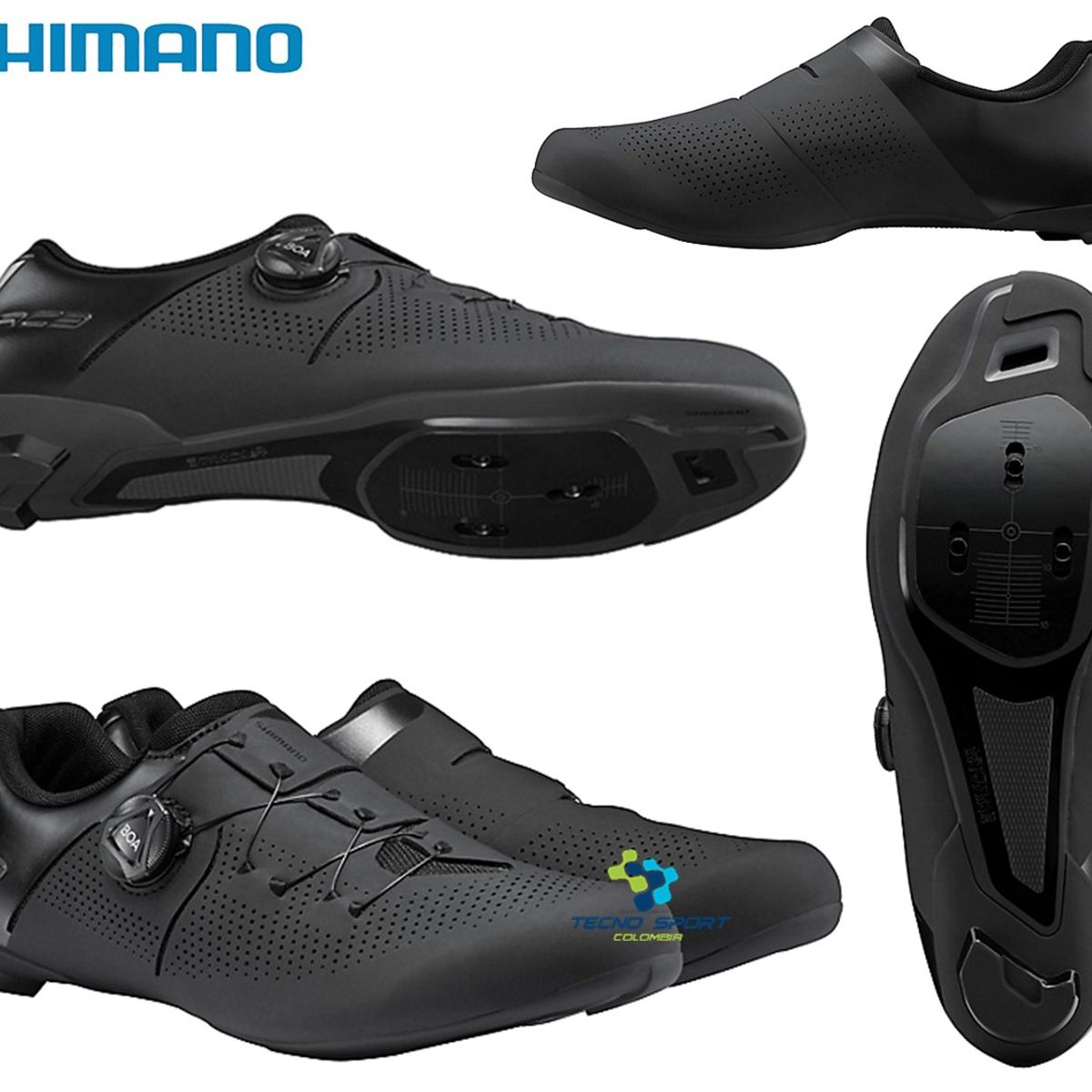 SHIMANO - Zapatilla Ciclismo Shimano Rc302 Bicicleta Ruta Carretera