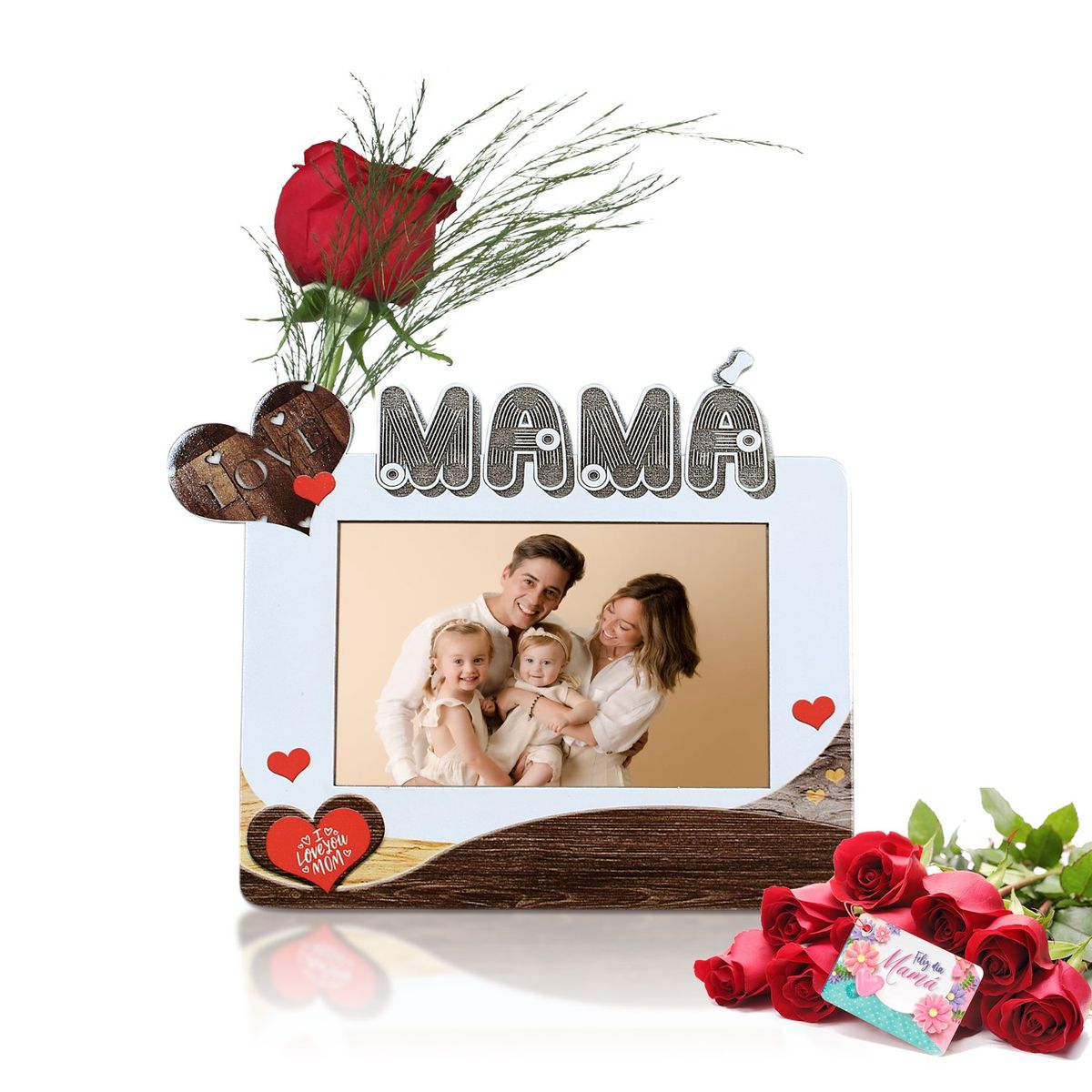 XTREME - Portarretrato I LOVE MAMÁ 23cm x 20cm 01