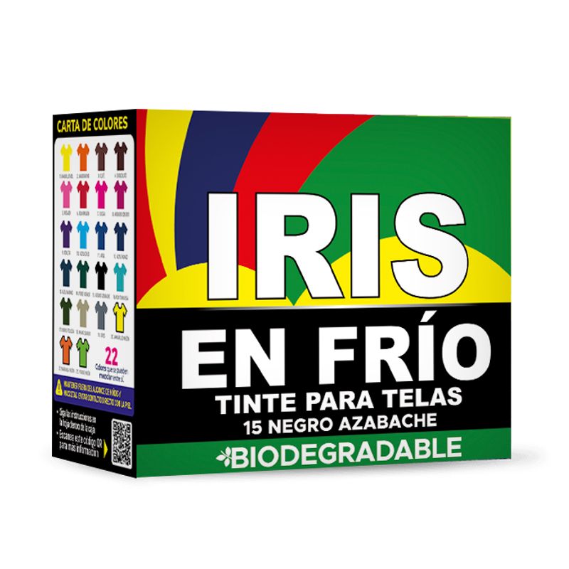 IRIS - 1x Tintura IRIS Frio Tinte Ropa Color Tela Pigmento Ropa