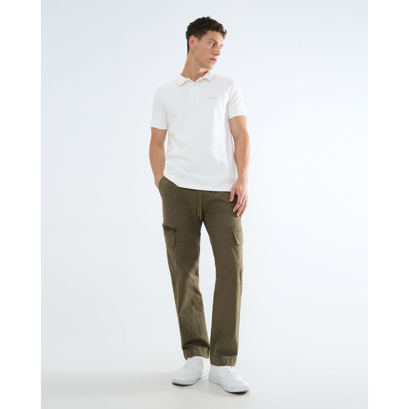 Jogger Hombre Verde Oscuro Pantalon Para Hombre Jogger Color Verde