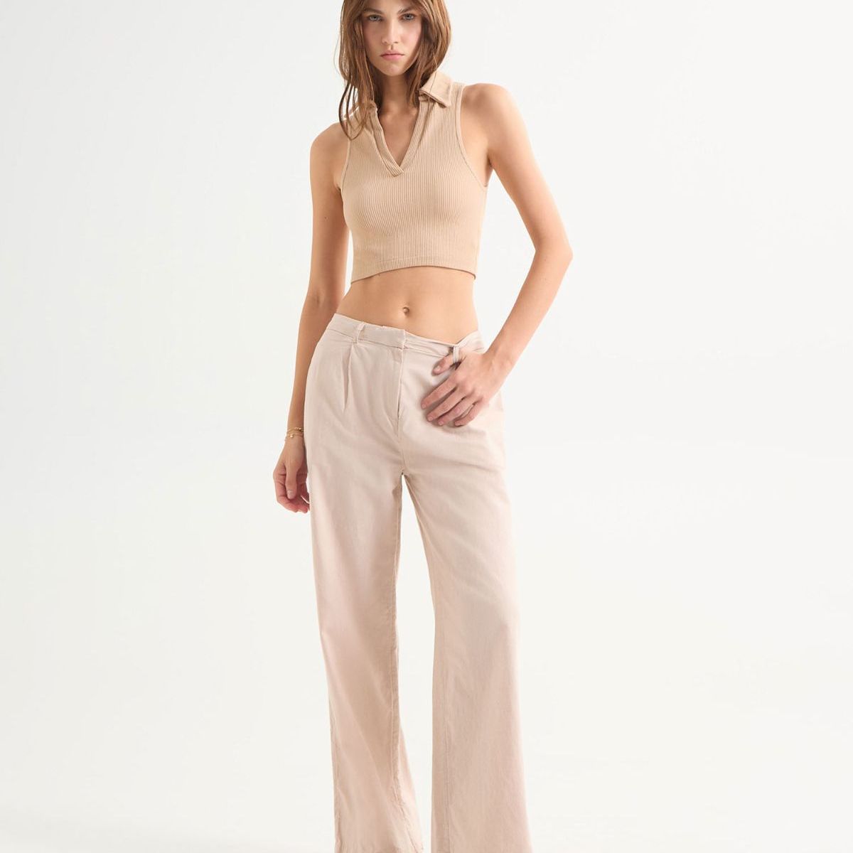 SEVEN SEVEN - Pantalon Para Mujer  Color Marfil Marca Seven Seven #28071848