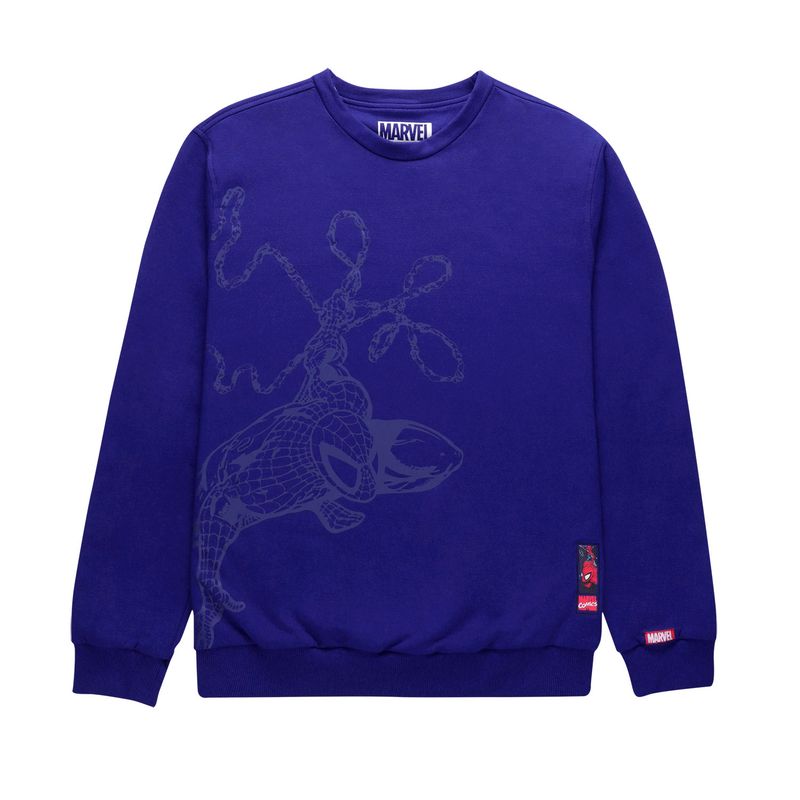 TOTTO - Buzo para Hombre Marvel Blue Adulto