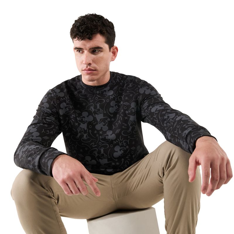 TOTTO - Buzo para Hombre Mickey Iconic Adulto