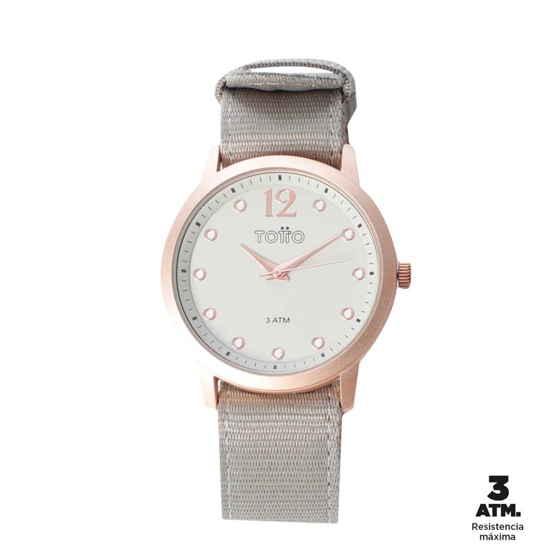 TOTTO - Reloj Análogo Rouse color Beige/Gris