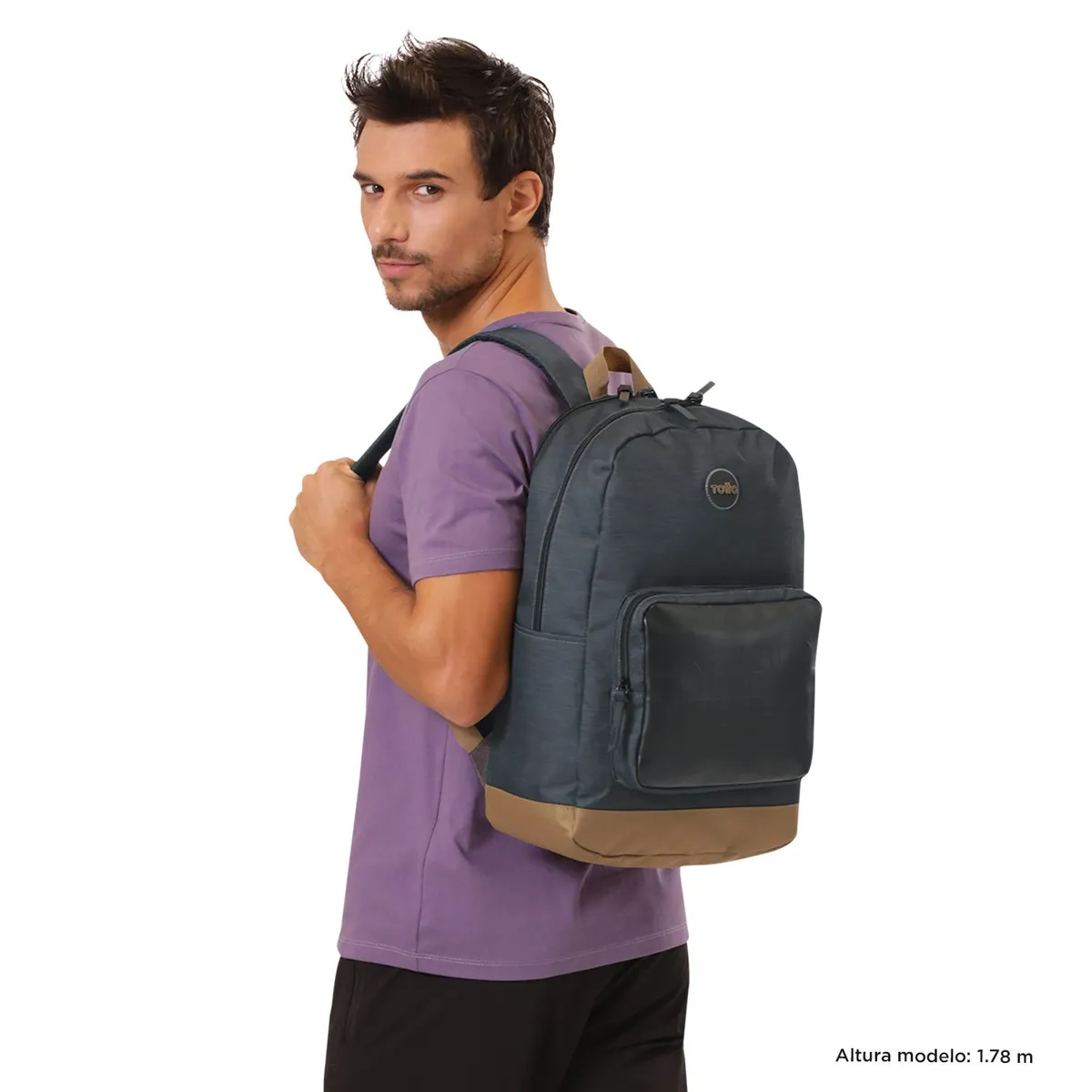 TOTTO - Morral para Hombre Star Wars Empire Mediano Negro