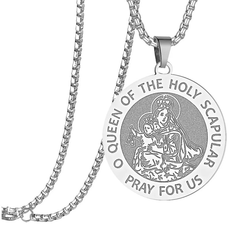 GENERICO - Collar Con Dije En Acero Color Oro Virgen Para Hombre Mujer
