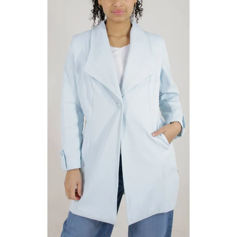 L Y H - Gaban Para Mujer Azul Marca L&H
