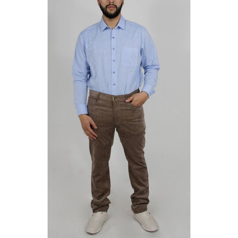 L Y H - Pantalon Para Hombre Beige Marca L&H