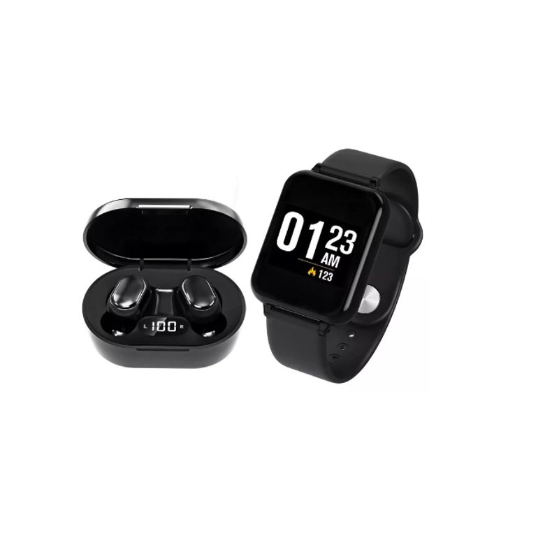 JALTECH - Extreme Smartband + Audifonos Jaltech Negro