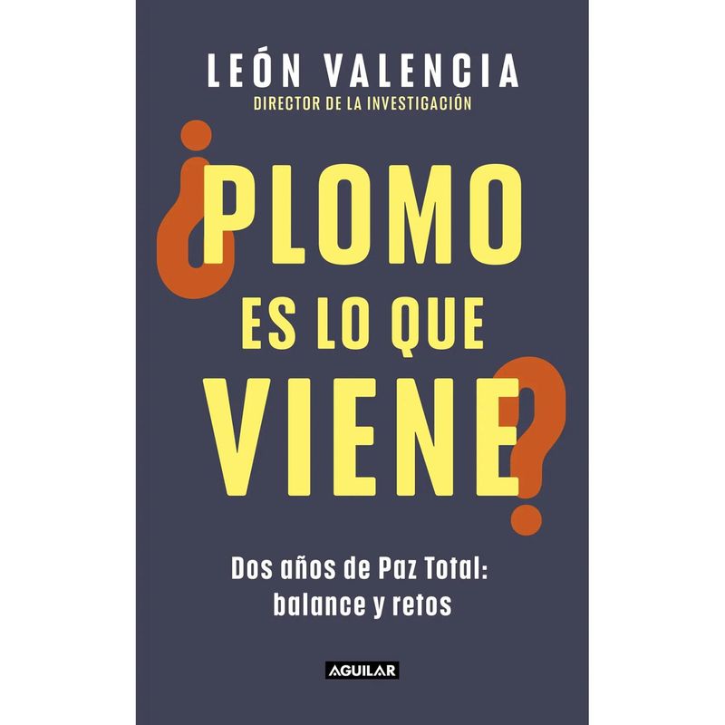 AGUILAR - Plomo Es Lo Que Viene? León Valencia