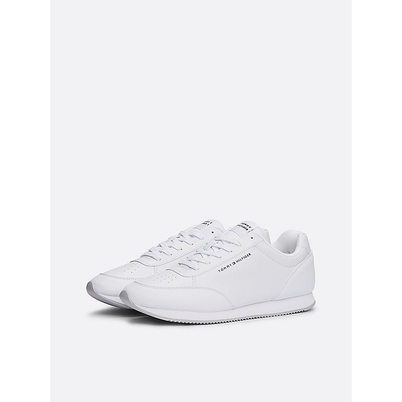 TOMMY HILFIGER - Tenis Blanco de running con logo Essential Tommy Hilfiger