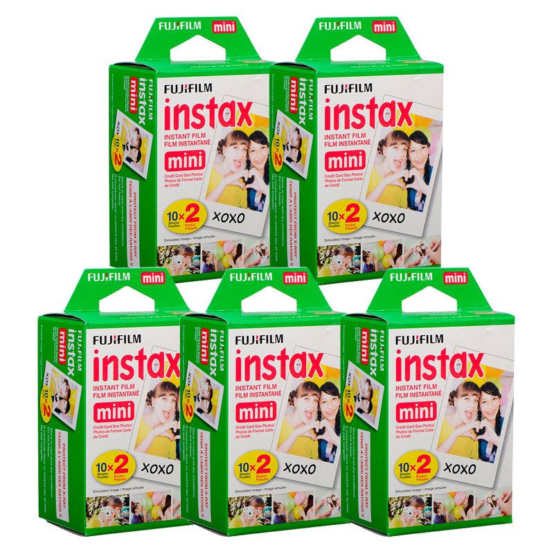 FUJIFILM - Películas para fujifilm instax mini instantánea  - 100 unidades de papel fotografía