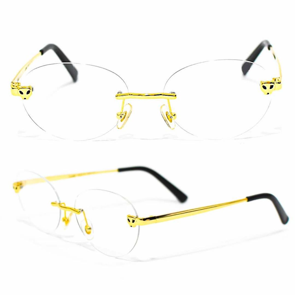 BUHO PARIS - Montura 3 Piezas en acero para mujer - dorada