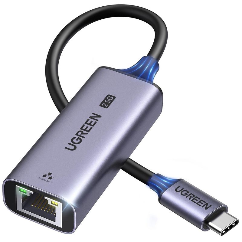 UGREEN - Adaptador USB Tipo C A Ethernet 2.5 Gbps Cable De Red USB-C a RJ45
