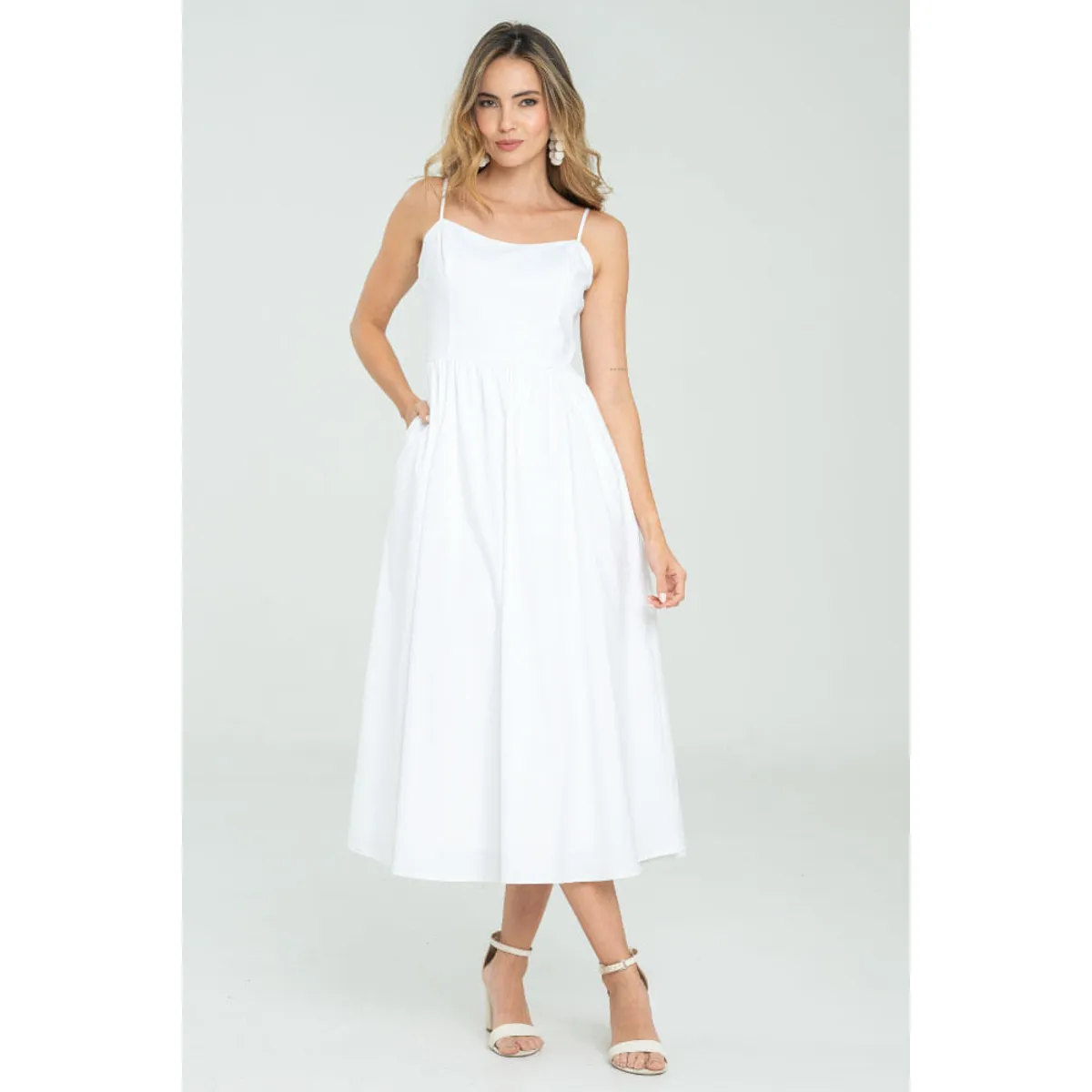 RAGGED - Vestido camille Blanco Ragged