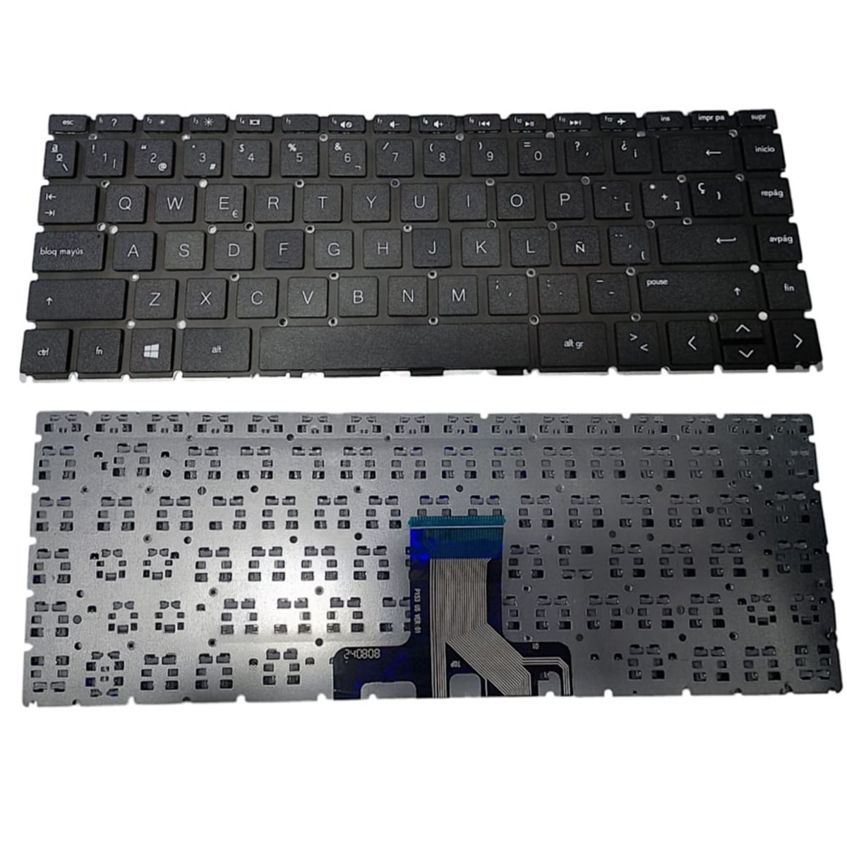 GENERICO - Teclado Repuesto Para Hp 14-ck 14-df 14-cd 14-dg 14-dk 14-dq