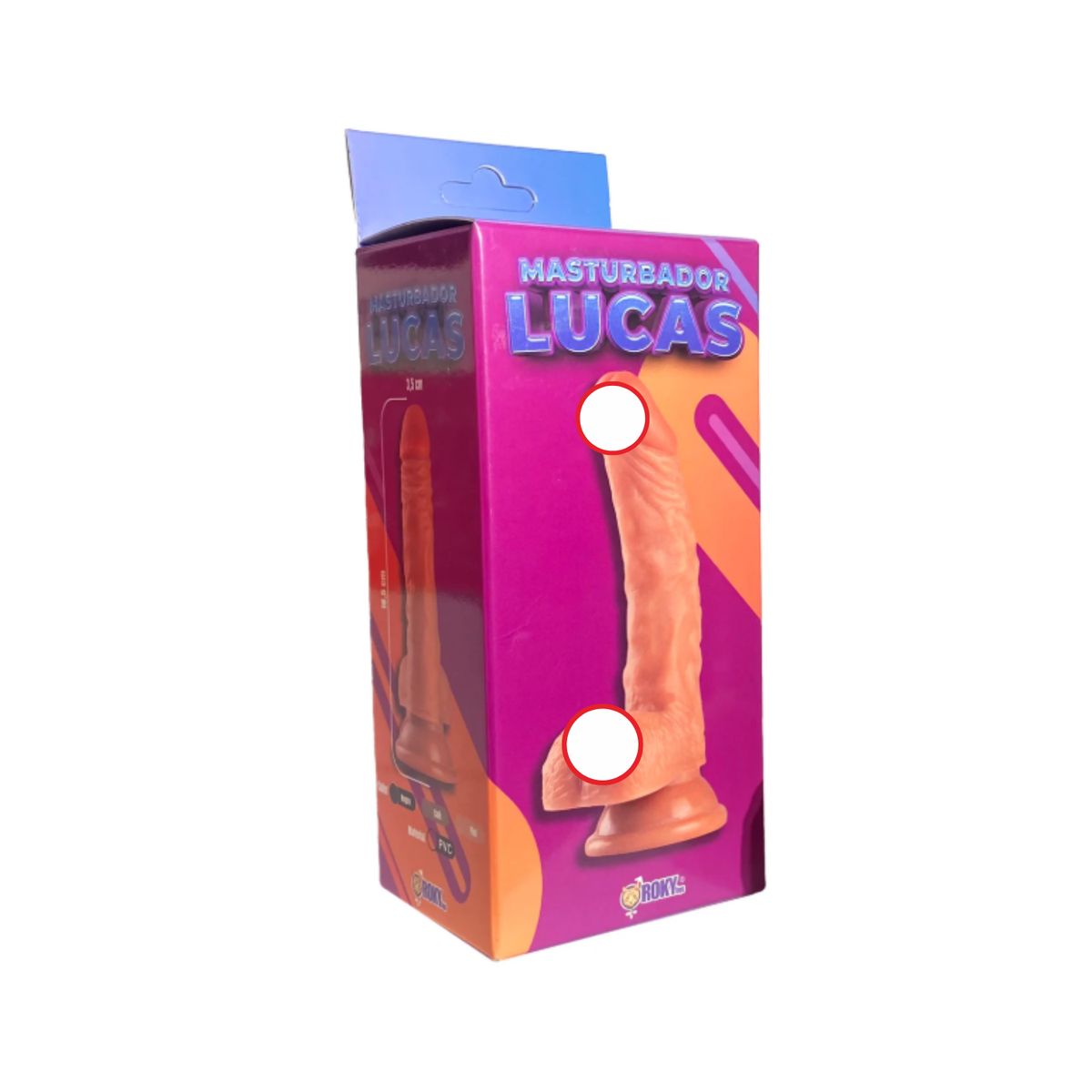 GENERICO - Masturbador o dildo FEMENINO silicona Piel Lucas