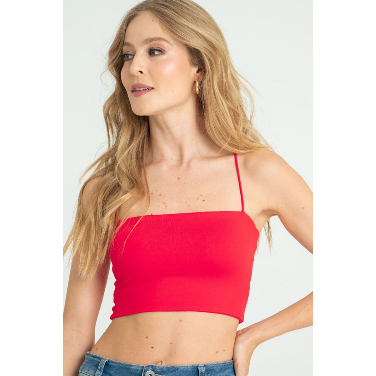 RAGGED - Top khesia Rojo medio Ragged