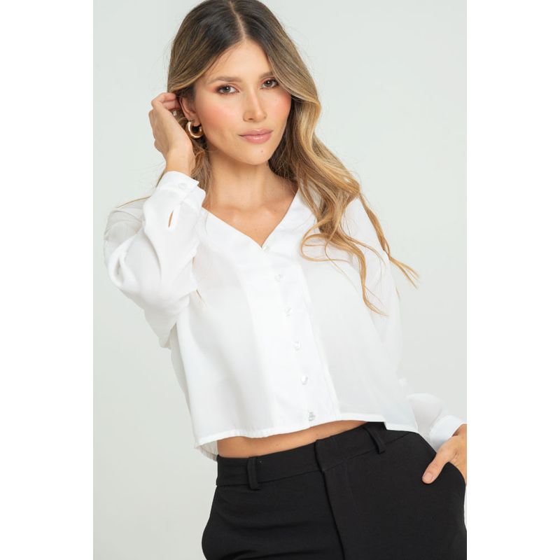 RAGGED - Blusa blahise Blanco crudo Ragged