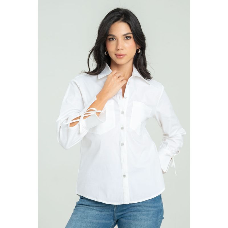 RAGGED - Camisa mhelor Blanco Ragged