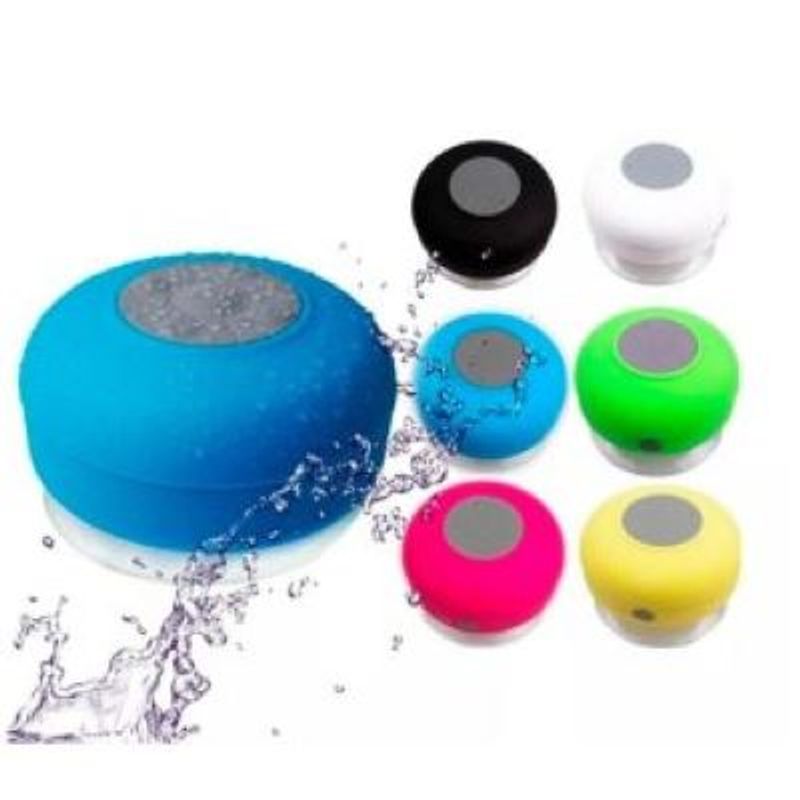 GENERICO - Parlante Bluetooth Para Ducha Resistente Al Agua Azul