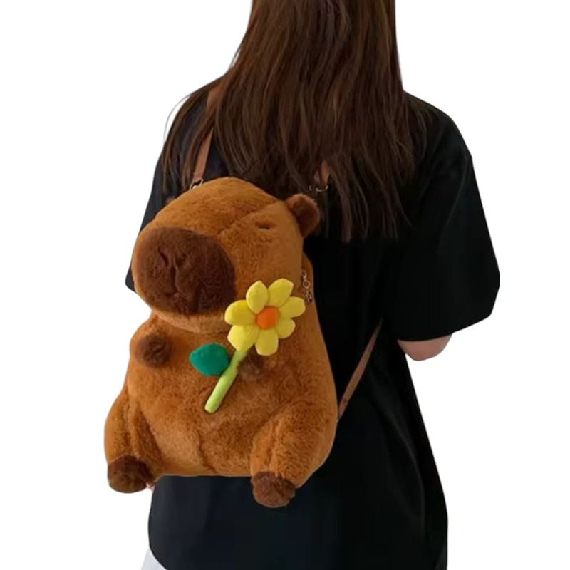 UNIVERSAL - Maleta Morral Capibara 30cm Correas Ajustables