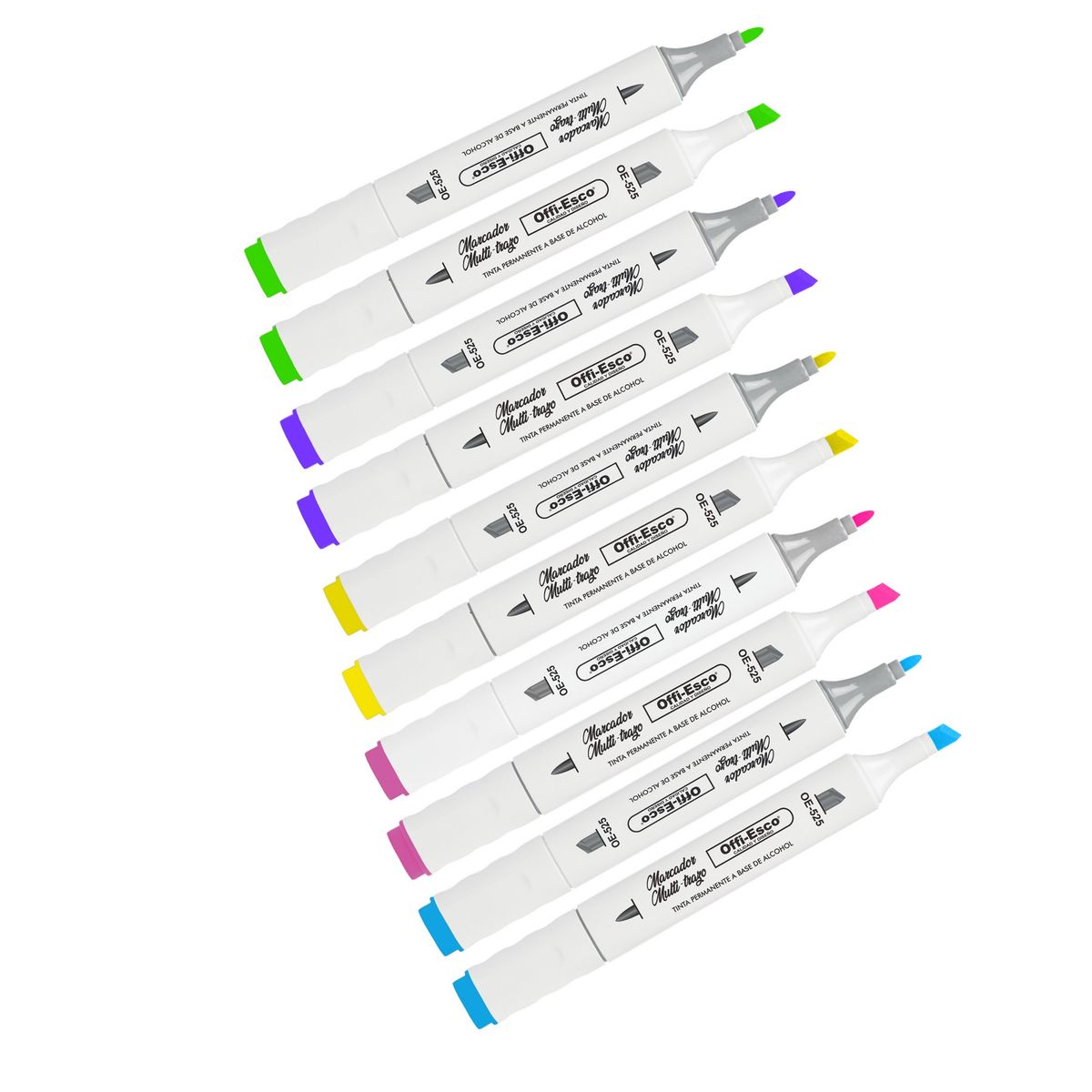 OFFI ESCO - Estuche Marcadores X 60 Unidades Ref Oe-525-60 Offiesco