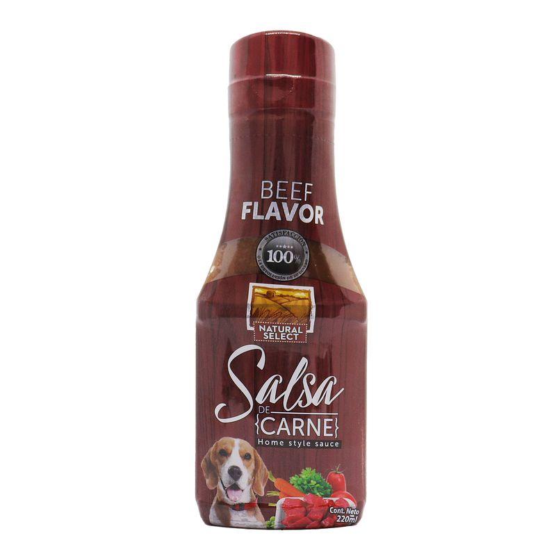PETSPA - SALSA CASERA CON SABOR A CARNE 220 ML