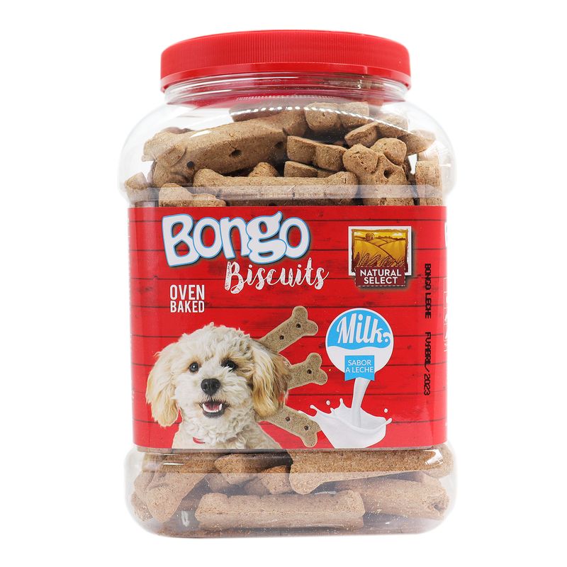 PETSPA - GALLETA BONGO LECHE X 1000 GM
