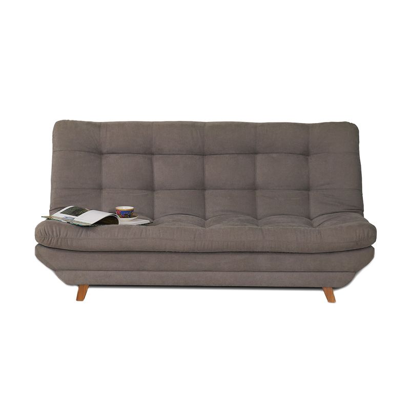 GENERICO - Sofá Cama Colmuebles Verona Gris 120 cm