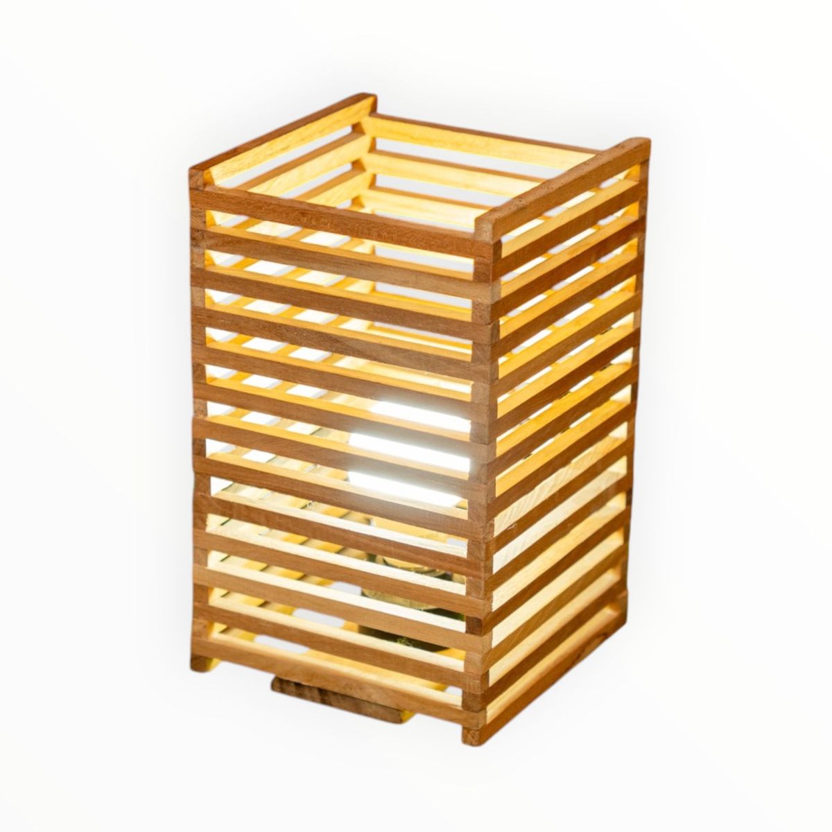 WOODMADE - Lámpara de Mesa en Madera