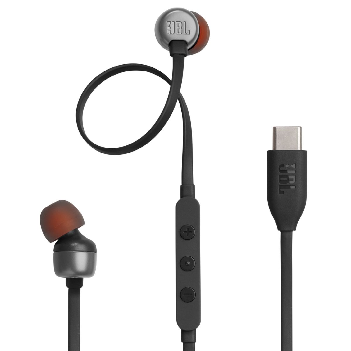 JBL - JBL Tune 310C Auriculares con Cable USB-C Negro