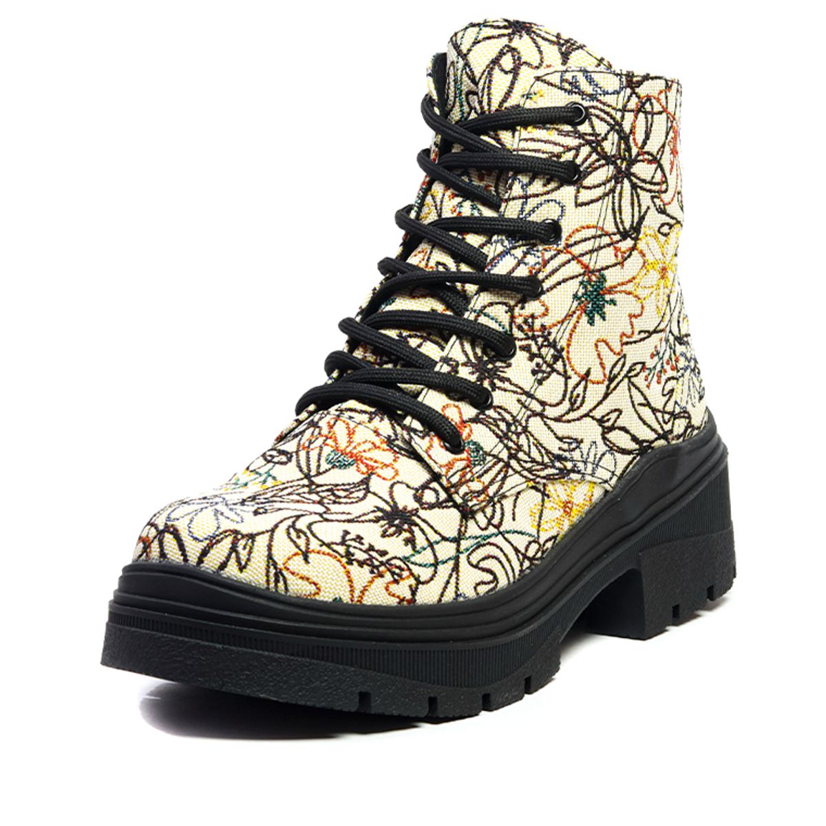 BALLERINA - Bota Para Mujer Mándalas Beige Ballerinas Iris