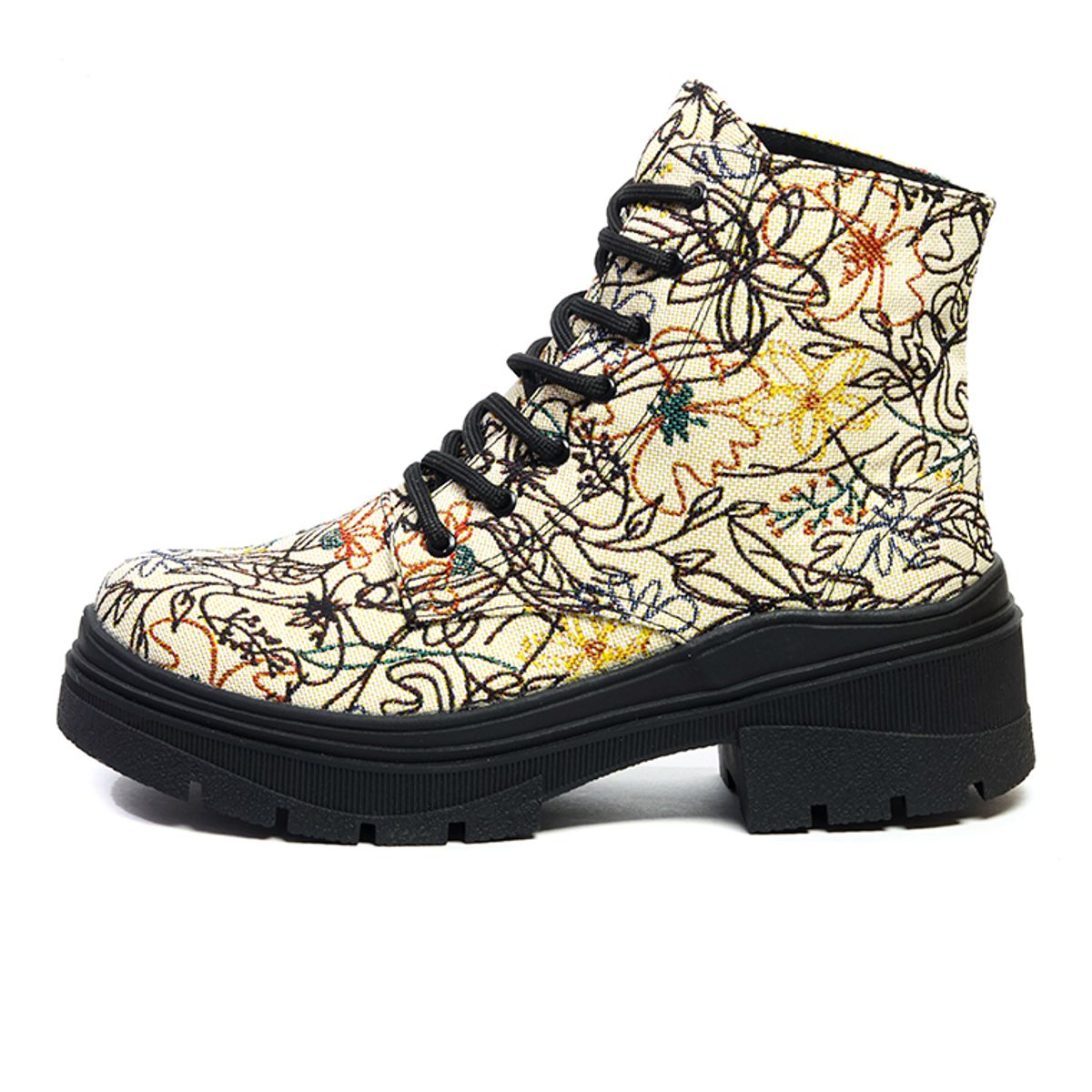 BALLERINA - Bota Para Mujer Mándalas Beige Ballerinas Iris